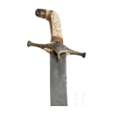 Goldtauschierter Shamshir, Persien, um 1800