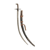 Shamshir mit Wootz-Klinge, Persien, um 1800