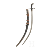Shamshir mit Wootz-Klinge, Persien, um 1800
