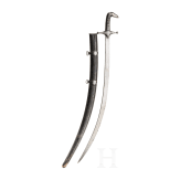 Shamshir mit Wootzdamastklinge, Syrien/Persien, um 1800