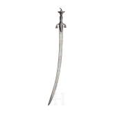 An Afghan pulwar with engraved hilt, circa 1800
