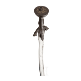 An Afghan pulwar with shamshir blade, 19th century