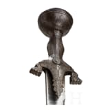 An Afghan pulwar with shamshir blade, 19th century