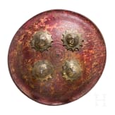 Lederner Faustschild, Indien, 19. Jhdt.