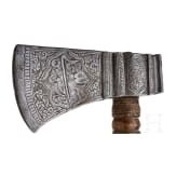 Massiver Tabar (Streitaxt), S&uuml;dindien, 19. Jhdt.