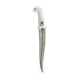 An Indian khanjar with a jade handle, 20th century