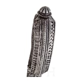 A South Indian bichwa with chiselled decoration, 18th century