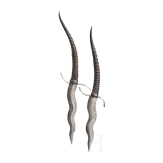 A pair of Indian Fakir daggers, ca. 1900