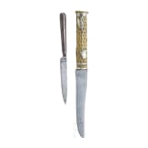 Zwei Essmesser, Indien und Japan, 19. Jhdt.