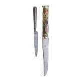 Zwei Essmesser, Indien und Japan, 19. Jhdt.