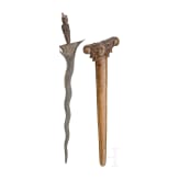 A Madura all metal Kris, ca. 1900