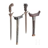Two Sumatran keris, 19th century