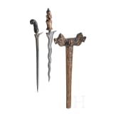 Two Indonesian keris, circa 1900