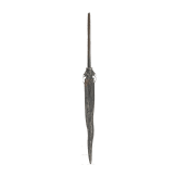 An Indonesian spear head with chiseled base, 18th/19th century