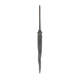 An Indonesian spear head with chiseled base, 18th/19th century