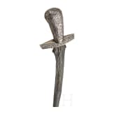 A silver-mounted pedang lurus, Java (?), Indonesia, circa 1900