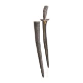 A pedang with silver mountings, Java (?), Indonesia, circa 1900