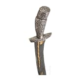 A pedang with silver mountings, Java (?), Indonesia, circa 1900