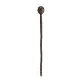 A South African rhino horn knobkerrie, 19th century