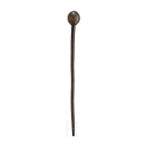 A South African rhino horn knobkerrie, 19th century