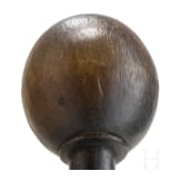 A South African rhino horn knobkerrie, 19th century