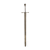 Richtschwert mit ge&auml;tzter Klinge und magischer Inschrift, deutsch, 16./17. Jhdt.