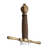 Barockes Richtschwert, deutsch, Ende 17. Jhdt.
