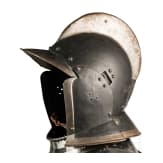 A Nuremberg black and white half armour, circa 1560-80