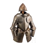 An Italian half armour, circa 1590