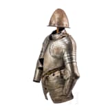 An Italian half armour, circa 1590