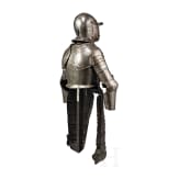 K&uuml;rassierharnisch, deutsch, um 1620, mit sp&auml;teren Erg&auml;nzungen