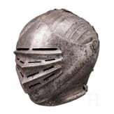 Maximilianischer Helm, s&uuml;ddeutsch, um 1520/30