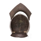 Sturmhaube mit Wiener Arsenalmarke, s&uuml;ddeutsch, um 1530/40