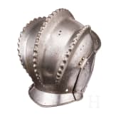 Sturmhaube mit drei K&auml;mmen, s&uuml;ddeutsch, wohl Augsburg, um 1530/40