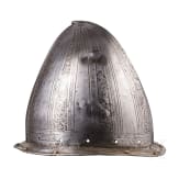 A Milanese or Pisan musketeer's helmet with etched decoration, ca. 1600