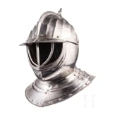 A French cuirassier's helmet, circa 1620
