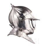 A French cuirassier's helmet, circa 1620