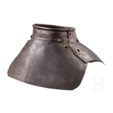 A German collar for a cuirassier's armour, ca. 1620