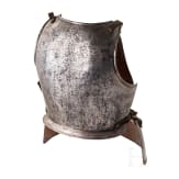 An Italian cuirass with tassets, ca. 1600