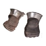 Two Italian armoured gauntlets, circa 1600