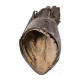 A cuirassier's left armoured gauntlet, ca. 1600