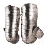 A pair of cuisses of a German horseman's armour, ca. 1560