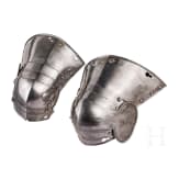 A pair of German poleyns, ca. 1560/0