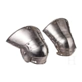 A pair of German poleyns, ca. 1560/0