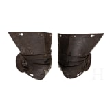 A pair of German poleyns, ca. 1560/0