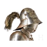 A German decorative suit of Gothic armour, 1st half of the 20th century