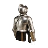 A German Victorian half armour in the style of 1600, including an authentic burgonet, circa 1900