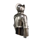 A German Victorian half armour in the style of 1600, including an authentic burgonet, circa 1900