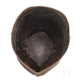 A Victorian German pot helmet in 13th century style, ca. 1900