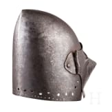 A Victorian hounskull bascinet in the style of 1400, Germany, ca. 1860